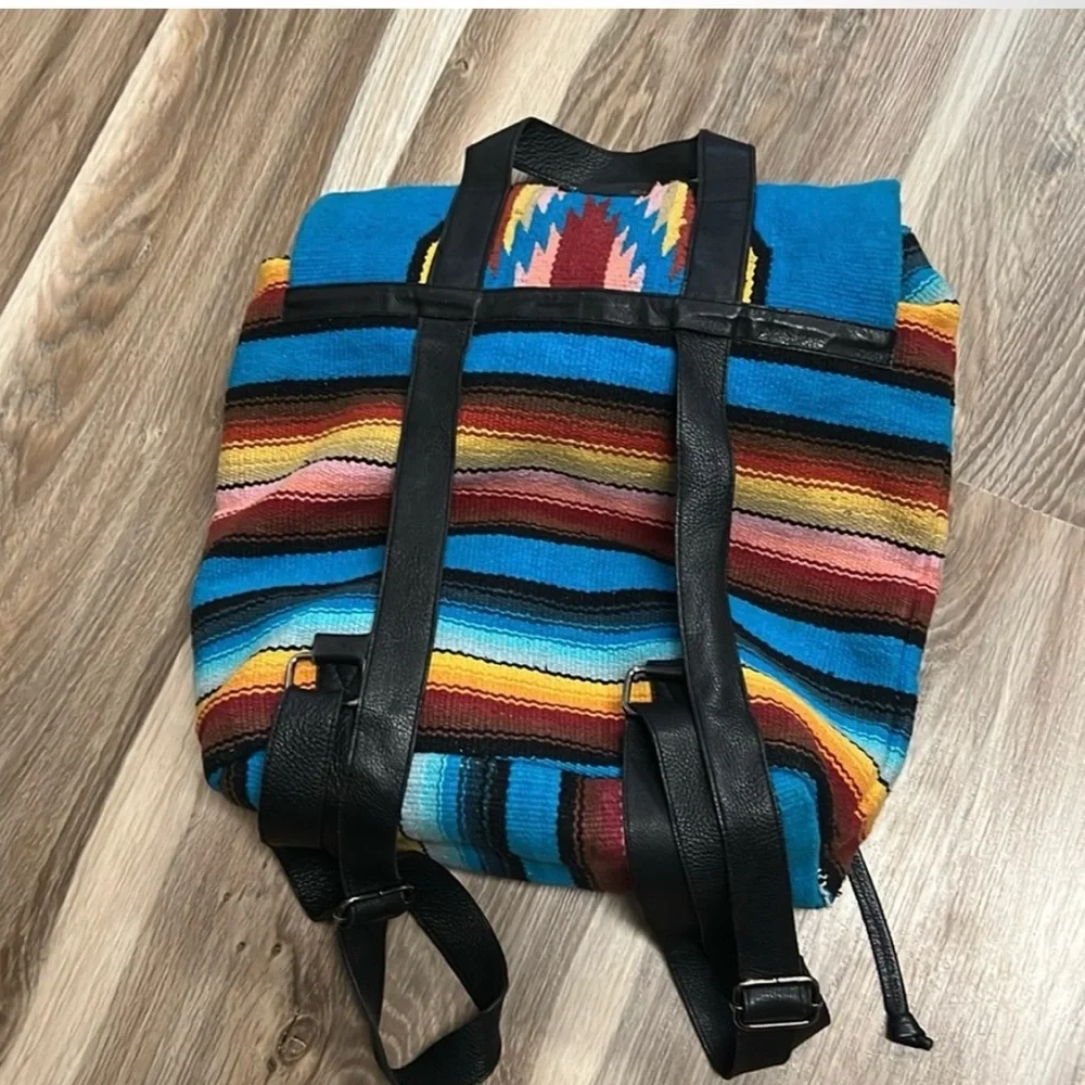 STS Ranchwear Colorful Striped Backpack - Picture 4 of 4